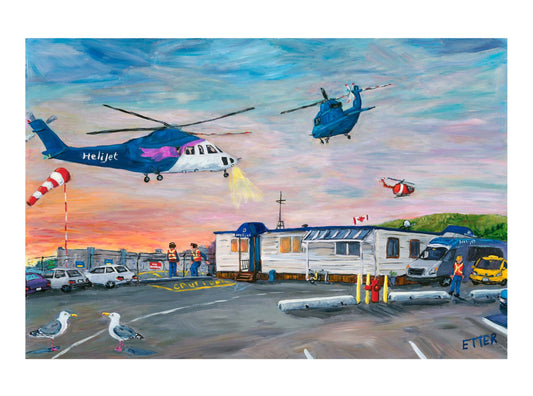 Fred and the Heliport Terminal