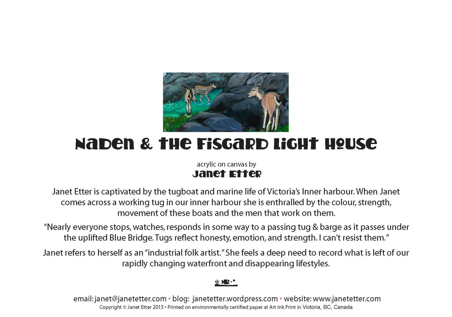 Naden and the Fisgard Lighthouse